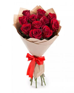 Sonsuz Sevgi  11 Kırmızı Gül Buketi C-BUK106