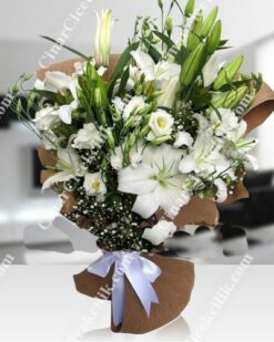 Beyaz Duygu Çiçek Buket C-BUK143