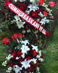 Düğün / Nişan Çiçeği Çift Katlı Ferforje