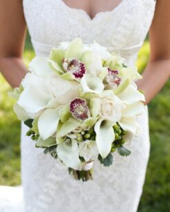 Orkide Beyaz Gelin Buketleri