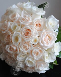 Somon Beyaz  Gül Gelin Buketi