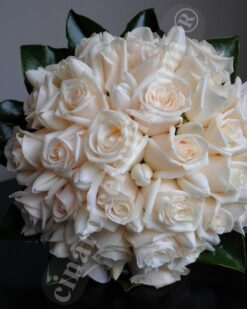 Magnum Somon Renkli Gelin Buketi Yuvarlak