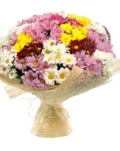 Renkli Dünya Güller Kır Buketi C-BUK164