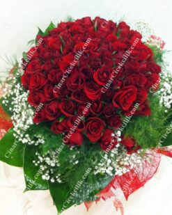 Biricik Aşkıma Kırmızı Gül Buketi C-BUK108