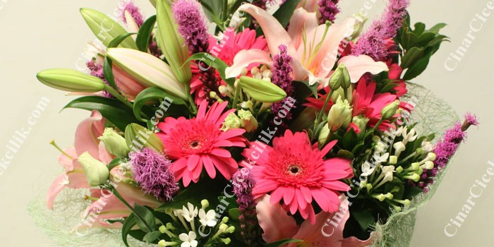 Kalbimin Sahibi Lilyum BuketiC-BUK165