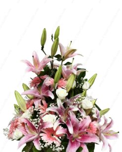 Eşsiz Güzellik Gül, Lilyum, Gerbera C-AR126