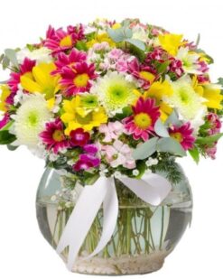 Papatya Renkli Küre