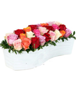 Aşkın Renkleri 15 Renkli Gül C-SER111