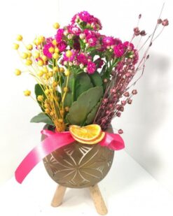 Klanacuha Ayaklı Saksıda