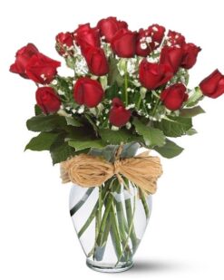 21 Adet Kırmızı Gül