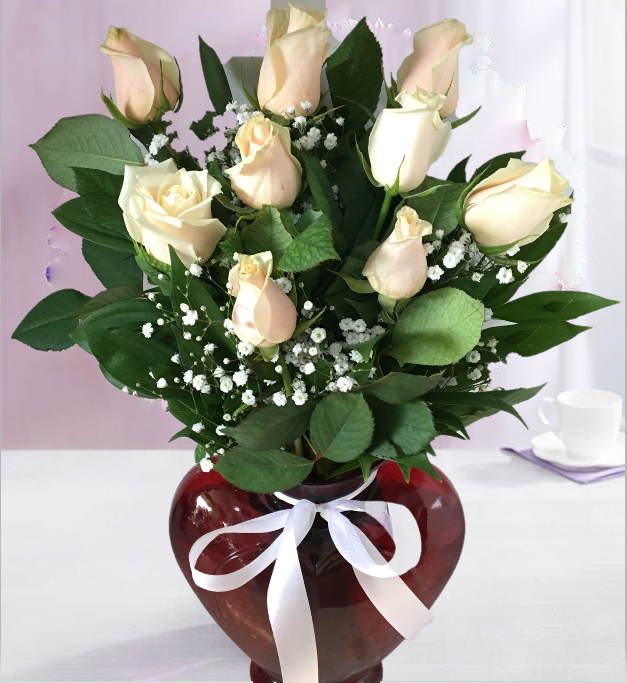 Biricik Aşkıma, Vazoda 9 Gül - Görsel 3