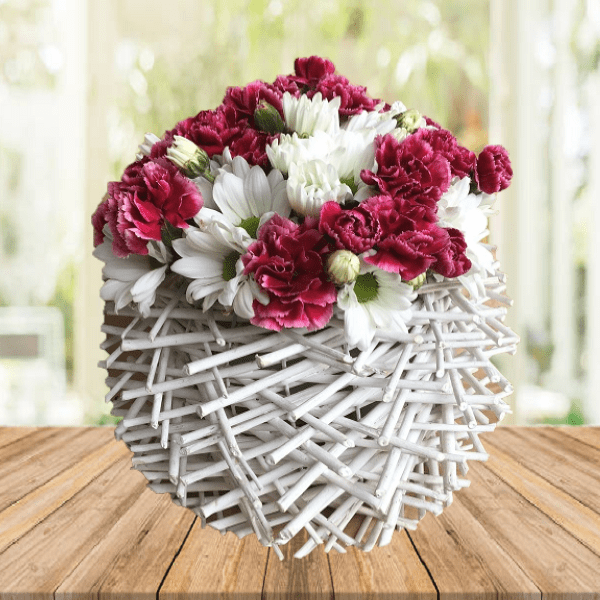 Anneler Günü Özel Örme Sepet - Görsel 3