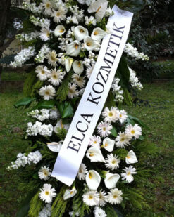 Beyaz Düş Düğün Nikah Ferforje Çiçeği