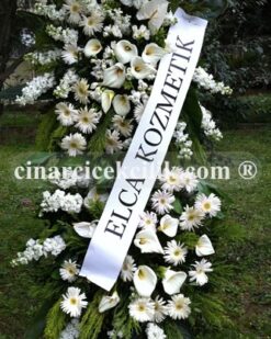 Beyaz Düş Düğün Nikah Ferforje Çiçeği