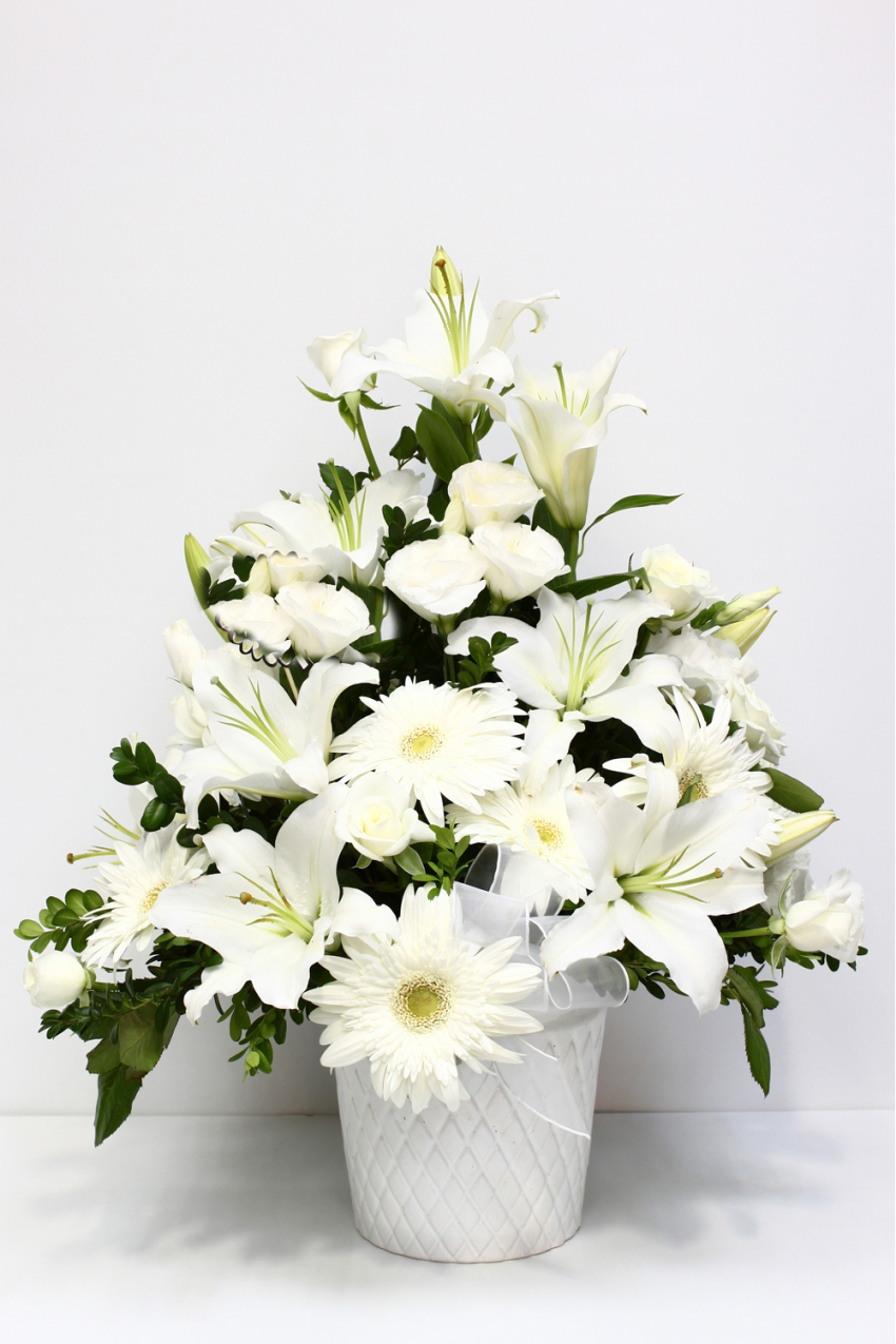 Beyaz Melek Lilyum Gül C-AR113 - Görsel 2