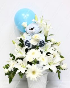 Beyaz Melek Lilyum Gül Oyuncak C-AR114