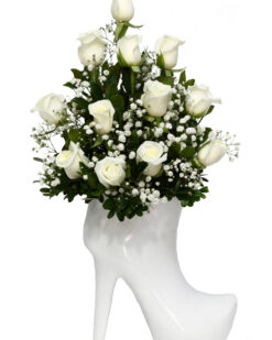 Seramik Ayakkabıda 12 Gül C-SER104