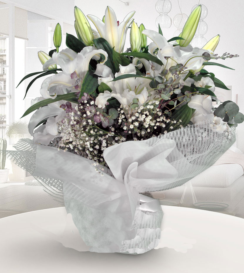 Duru Güzelim Lilyum Buketi C-BUK145 - Görsel 2