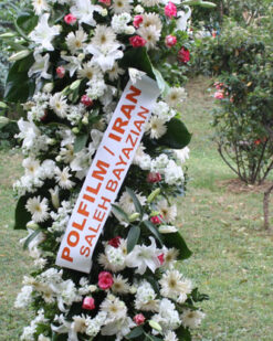 Beyaz Melek Düğün Nişan Ferforje Çiçeği