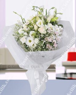 Güzel Beyaz Papatya Kır Buketi Çiçeği C-BUK154
