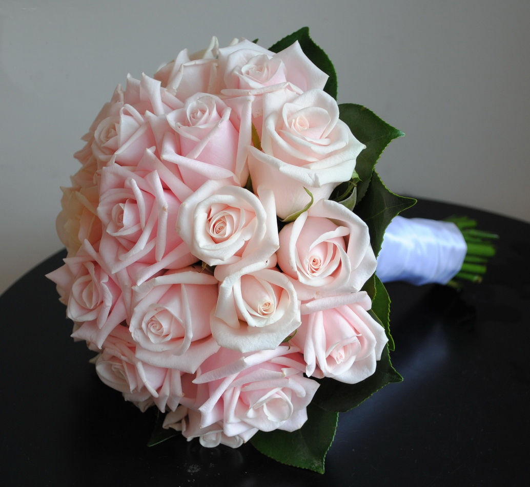 Açık Pembe Gelin Buketi - Görsel 2