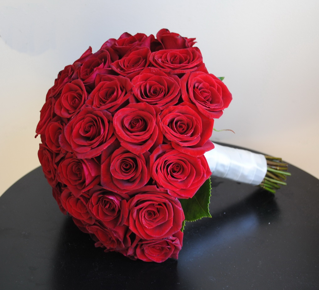 Star Kırmızı Gül Gelin Buketi - Görsel 2