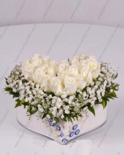 Kalbimin İçi Beyaz Güller C-CAM132