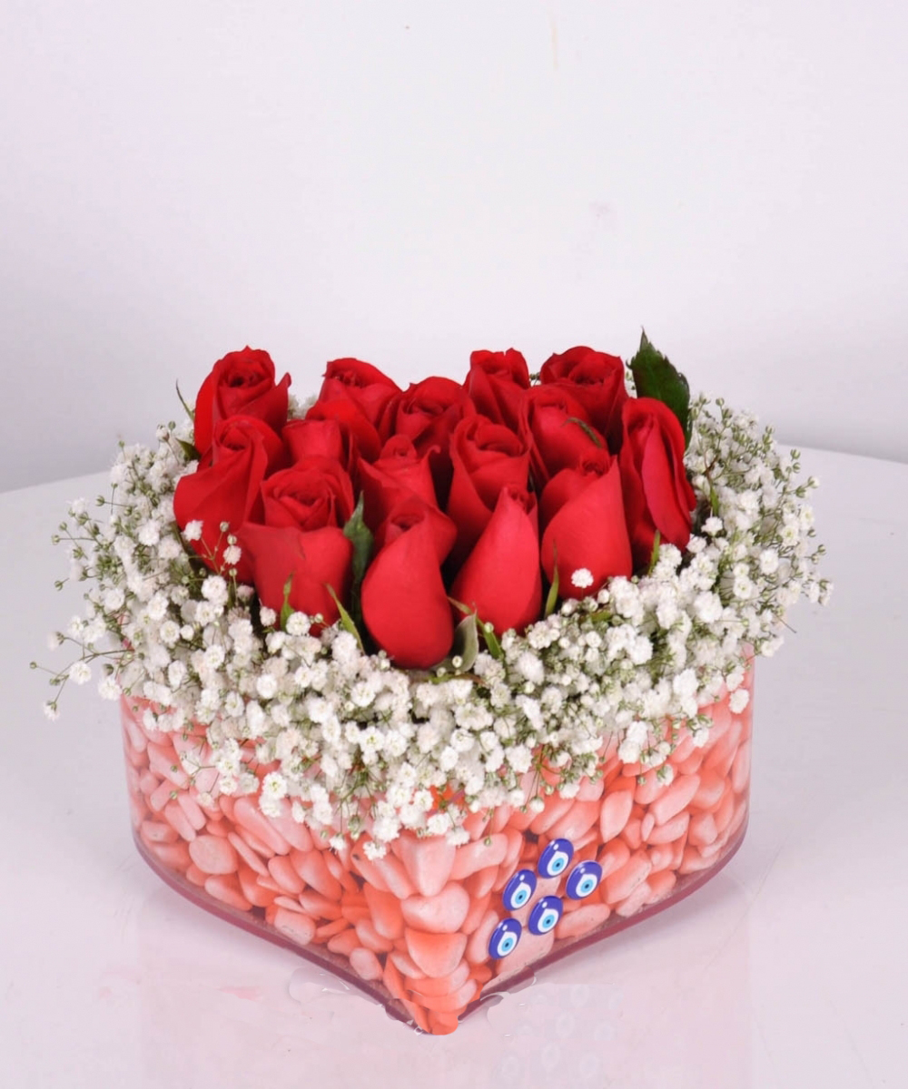 Kalbimin Işıltısı Kırmızı Gül C-CAM133 - Görsel 2