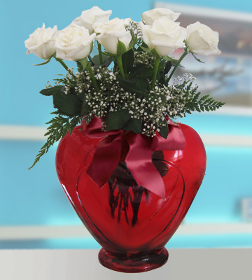 Kalbimin Aynası 7 Beyaz Gül C-KLP117 - Görsel 2