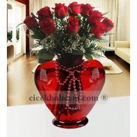 Biricik Aşk 9 Kırmızı Gül C-KLP108 - Görsel 3