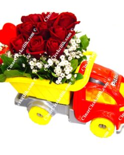 Bir Kamyon Kırmızı Gül Siparişi C-OY122