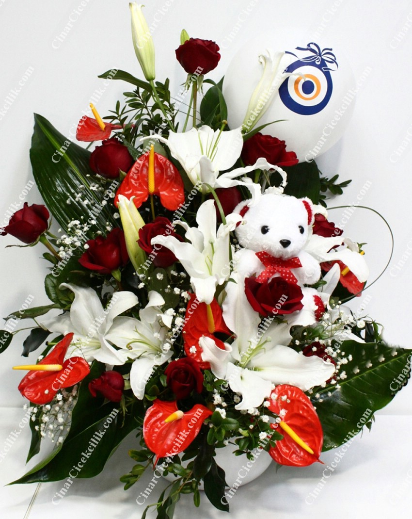 Özledim Kırmızı Beyaz C-AR101