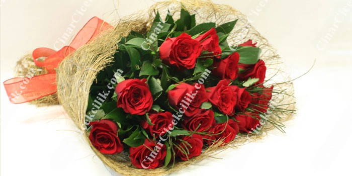 Seni Seviyorum Kırmızı Gül Buketi C-BUK132