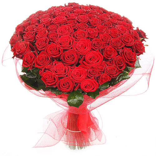 101 Adet Kırmızı Gül Ucuza - Görsel 2