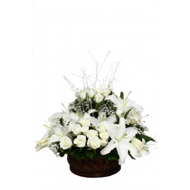 Bahar Kokulum Kokulu Lilyum Beyaz Gül C-AR153 - Görsel 2