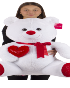 Peluş Kalpli Oyuncak (70cm)