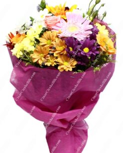 Renkli Dünya Güller Kır Buketi C-BUK164