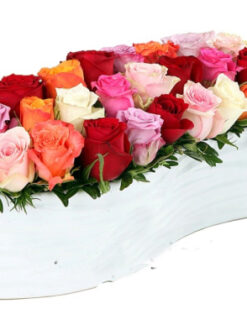 Aşkın Renkleri 15 Renkli Gül C-SER111
